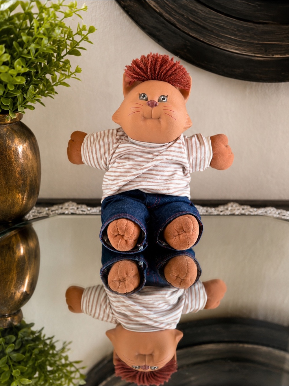 Vintage 1980s Coleco Cabbage Patch Koosas Cat Doll